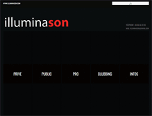 Tablet Screenshot of illuminason.com